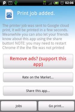 Cloud Print BETA-screenshot