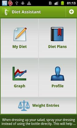 Diet Assistant-screenshot