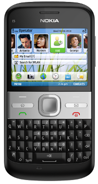 Nokia E5_front