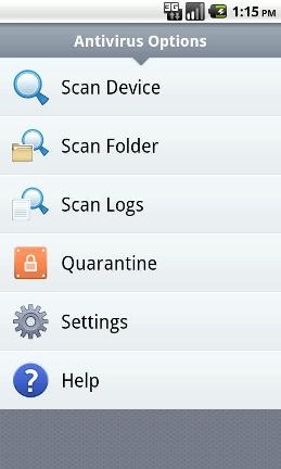 ESET Mobile Security Screenshot2