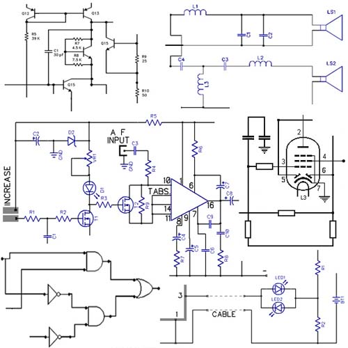 Download Free Electronics Circuit Designing Software Tiny CAD TECK.IN