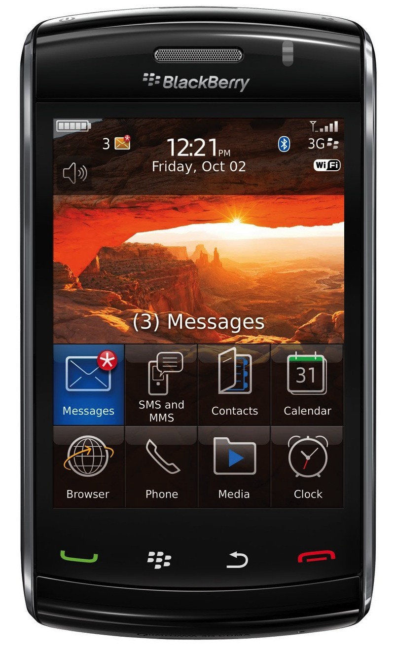 BlackBerry Storm2 9550_Front