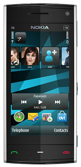 Nokia X6_8GB_front