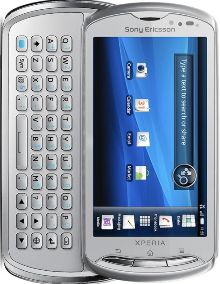 Sony Ericsson Xperia pro_Keypad