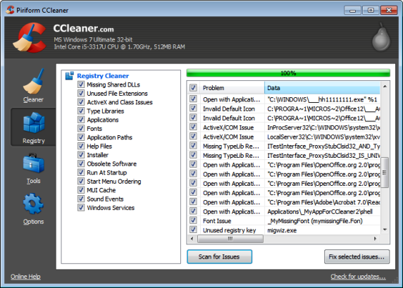 ccleaner portable windows xp