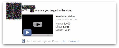Facebook Video Spam