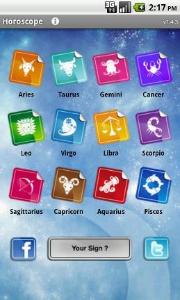 Horoscope Screenshot2