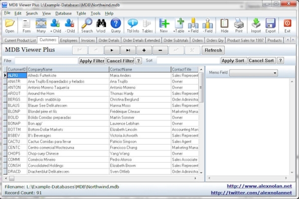 viewer for ms access database accdb mdb db