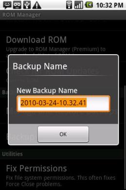 ROM Manager Screenshot2