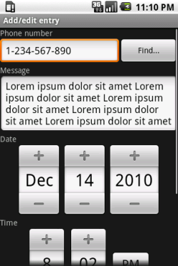 sms scheduler-screenshot1